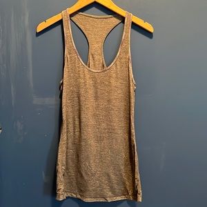 lululemon gray 'light luon' tank size 10